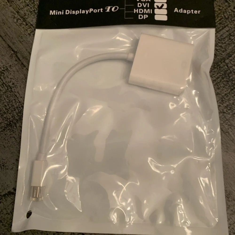 Mini DisplayPort to DVI Adapter, NWT